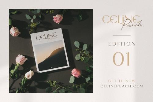 Celine Peach Font Duo
