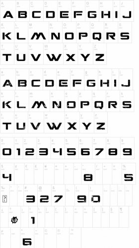Cgf Locust Resistance Gears Of War Fonts