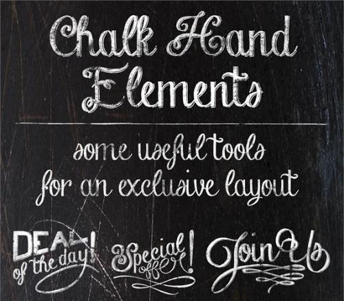 Chalk Hand Lettering Pack