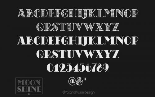 Chicago Moonshine Font