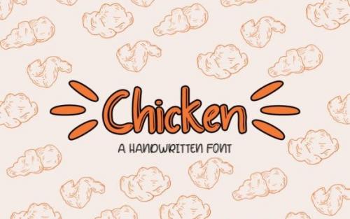 Chicken Script Font