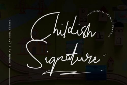 Childish Font