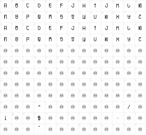Cholo Letters Font