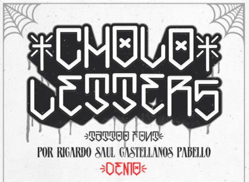 Cholo Letters Font