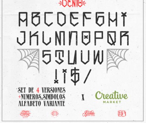 Cholo Letters Font