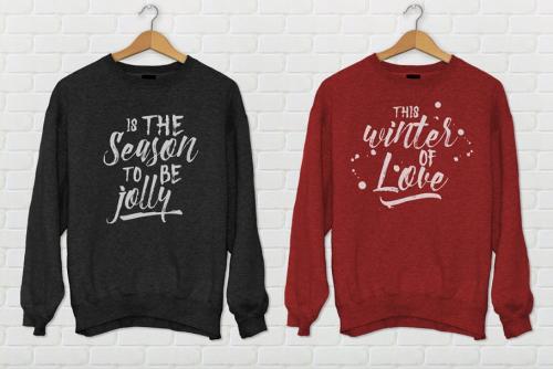 Christmas Beauty Brush Font