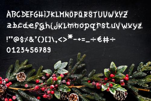 Christmas Candy Font