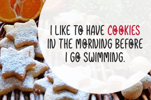 Christmas Cookies Font