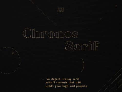 Chronos Serif Font Family