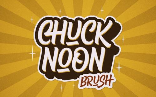Chuck Noon Brush Font