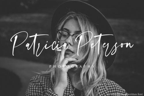 Chunky Handwritten Signature Font