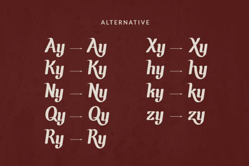 Chunky Wally Script Font