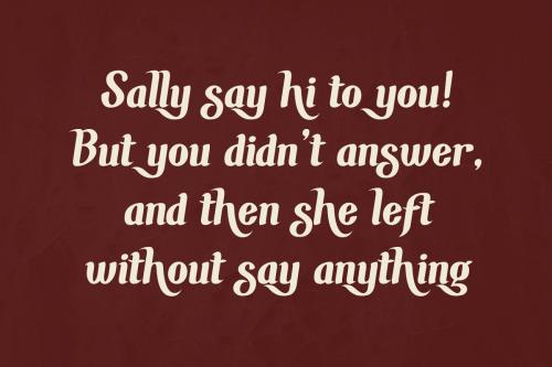 Chunky Wally Script Font