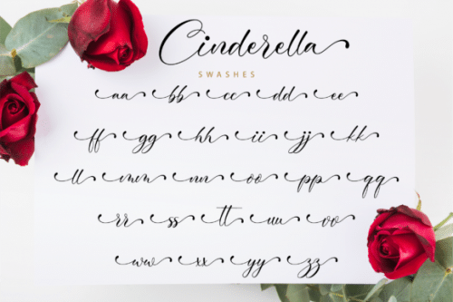 Cinderella Calligraphy Font