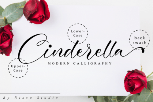 Cinderella Calligraphy Font