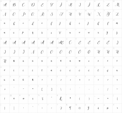 Claudia Calligraphy Font