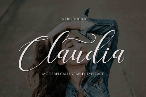Claudia Calligraphy Font