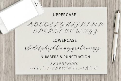 Clover Script Font