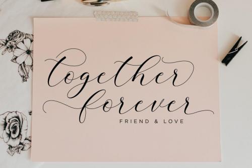 Clover Script Font