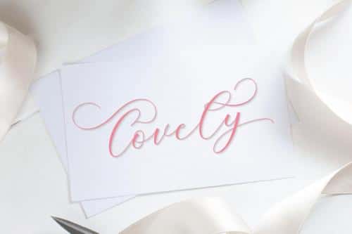 Clover Script Font