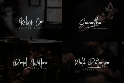 Coastal Musk Handwritten Font