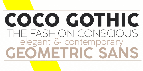 Coco Gothic Font Family