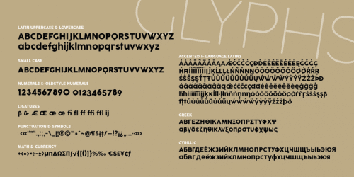 Cocogoose Pro Font