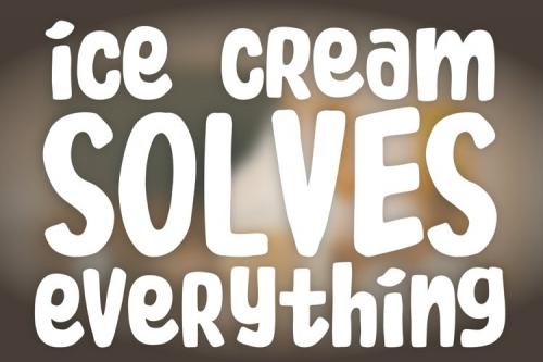 Coconut Cookies Display Font