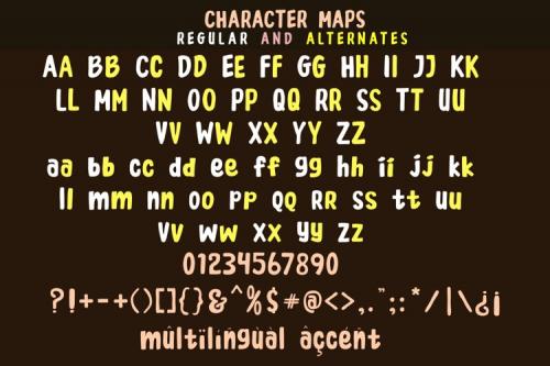 Coconut Cookies Display Font