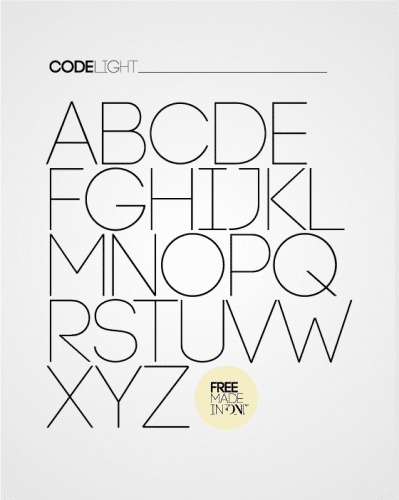 Code Font Family