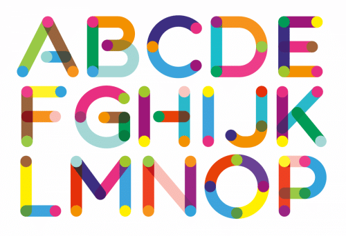 ColorTube Font Multi Colored Fonts Free