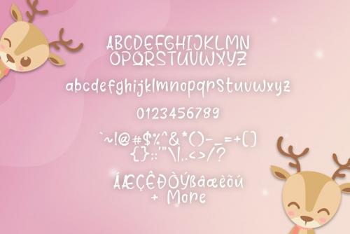Comet Deer Display Font