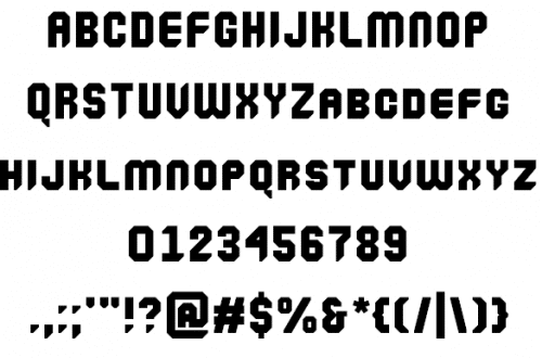 Commander Edge Font