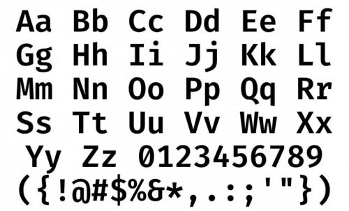 Consolate Elf Sans Serif Font