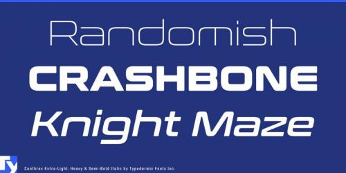 Conthrax Font