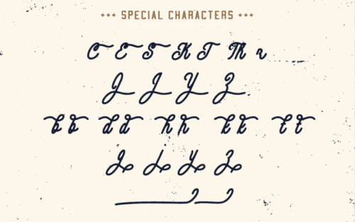 Contraband Monoline Script Font