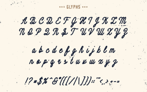 Contraband Monoline Script Font