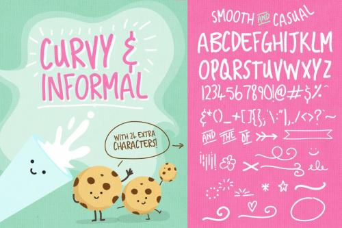 Cookies And Cream Font