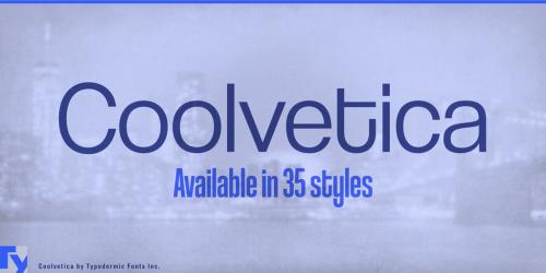 Coolvetica Font