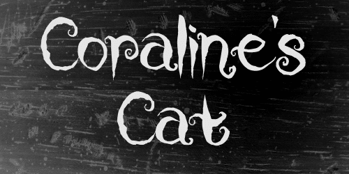Coralines Cat Font