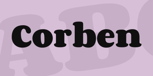 Corben Font Family