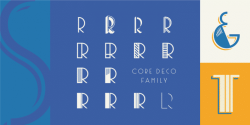 Core Deco A Font