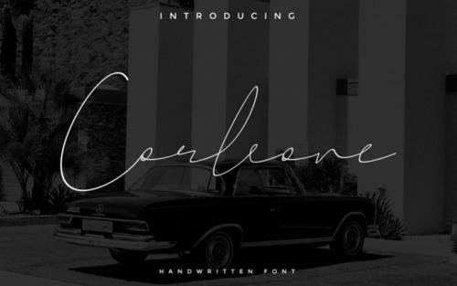 Corleone Handwritten Font
