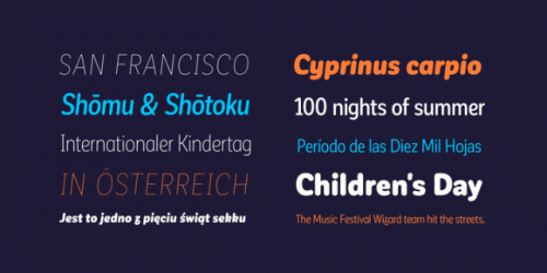 Corporative Sans Round Condensed Font Family