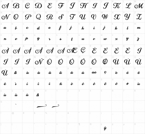 Costa Rica Script Font