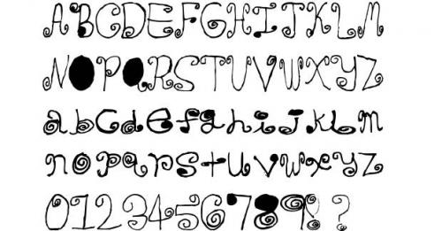 Crazy Curlz Font