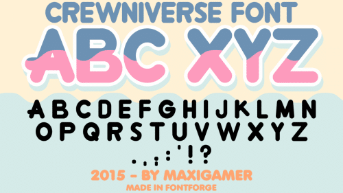 Crewniverse Font
