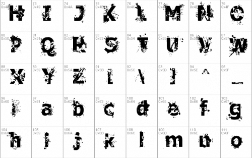 Crime Scene Font