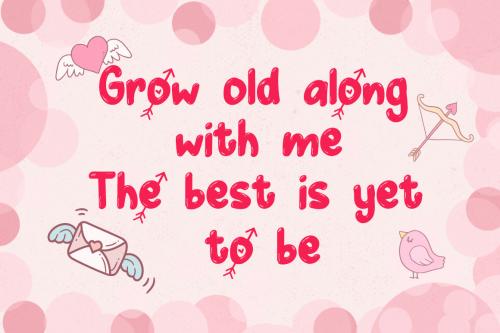 Cupid Love Typeface