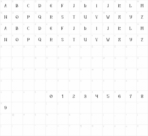 Curls Vintage Label Typeface Font